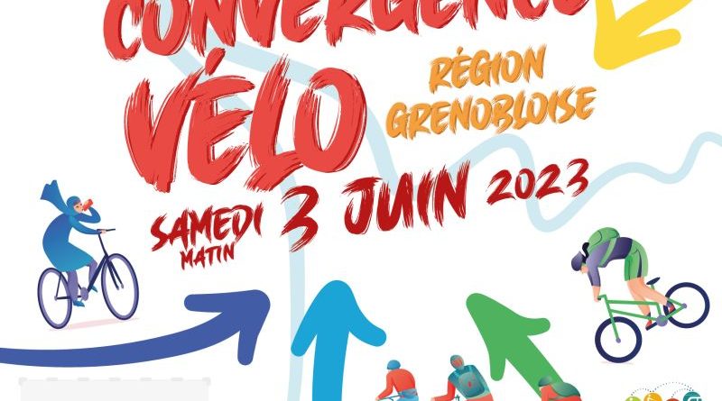 Convergence vélo Vizille Vaulnaveys Uriage 3 juin 2023